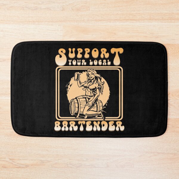 Item preview, Support your local Bartender designed and sold by MythicalSticker.
