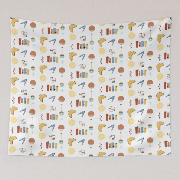 Item preview, Mid Century Modern Pattern  designed and sold by blueflamingoo.