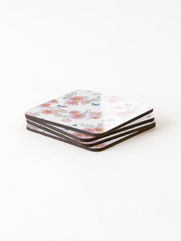Thumbnail 4 of 5, Coasters (Set of 4), spring designed and sold by Rach-h-Designs.
