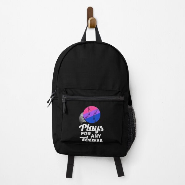 Item preview, Plays For Any Team Trans LGBTQIA Baseball Bisexual Pride Month designed and sold by QueenOfPrint.