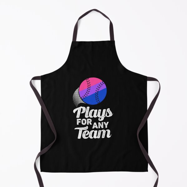 Item preview, Plays For Any Team Trans LGBTQIA Baseball Bisexual Pride Month designed and sold by QueenOfPrint.