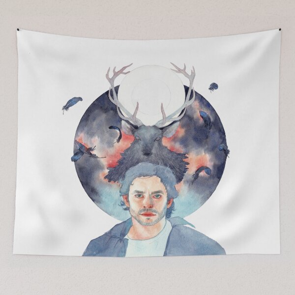 Item preview, Relevés / Hannibal S1E12 / Hannigram Watercolor designed and sold by Lin Artist.