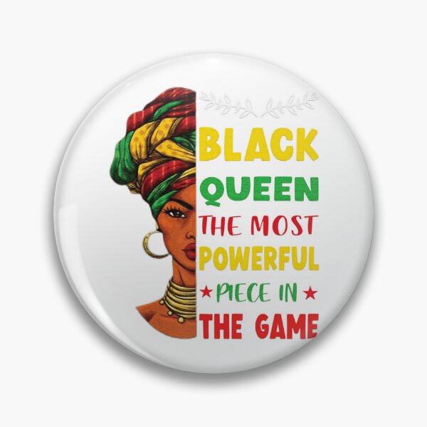Item preview, Black Queen The Most Powerful Piece Black History Awareness  designed and sold by silmanpaa5.