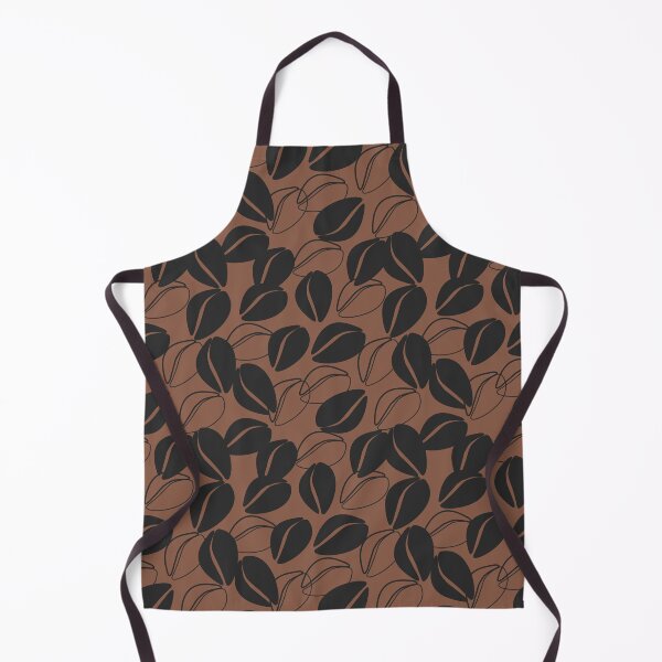 Item preview, Cool Beans - Coffee is Life Juice (Brown Seamless Random Repeat Pattern Print) designed and sold by MoePark.