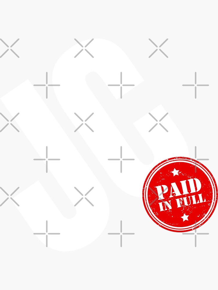 "Jesus Revolution JC Paid In Full" Sticker for Sale by miyagifactory Redbubble