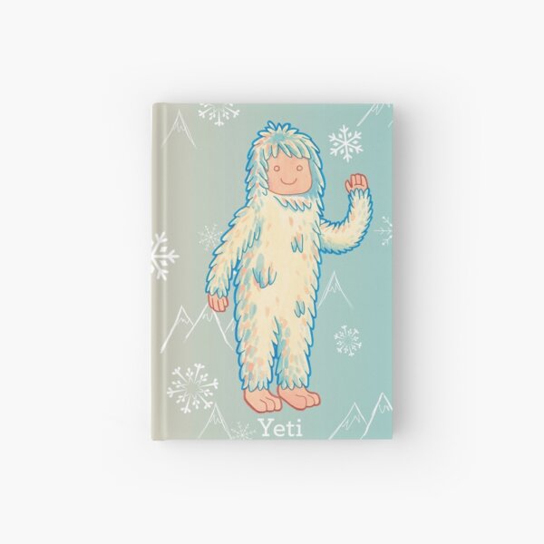Yeti - Cute Cryptid Hardcover Journal