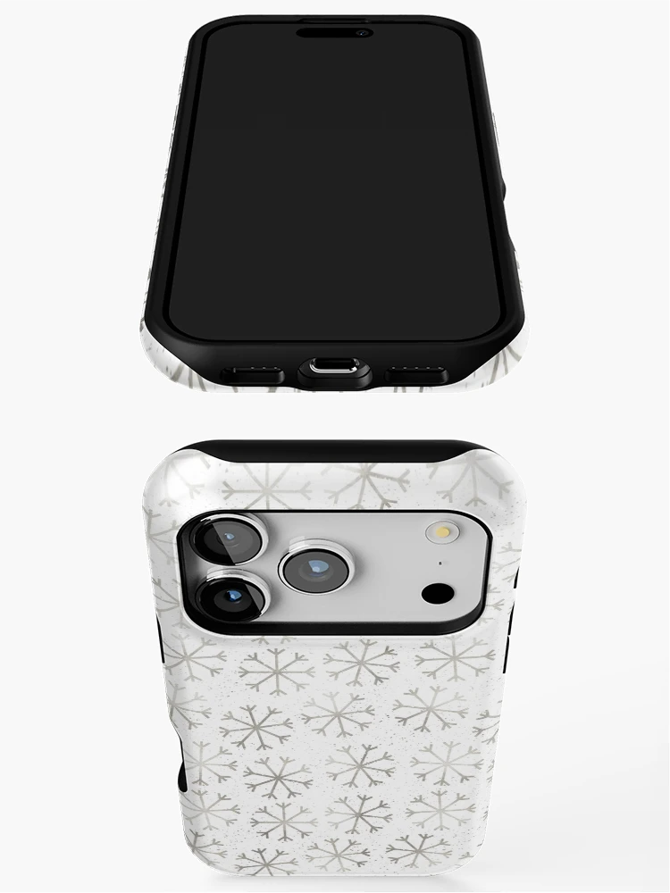 Thumbnail 3 of 4, iPhone Case, Winter Abstracts 15A designed and sold by Mandala Of Life.
