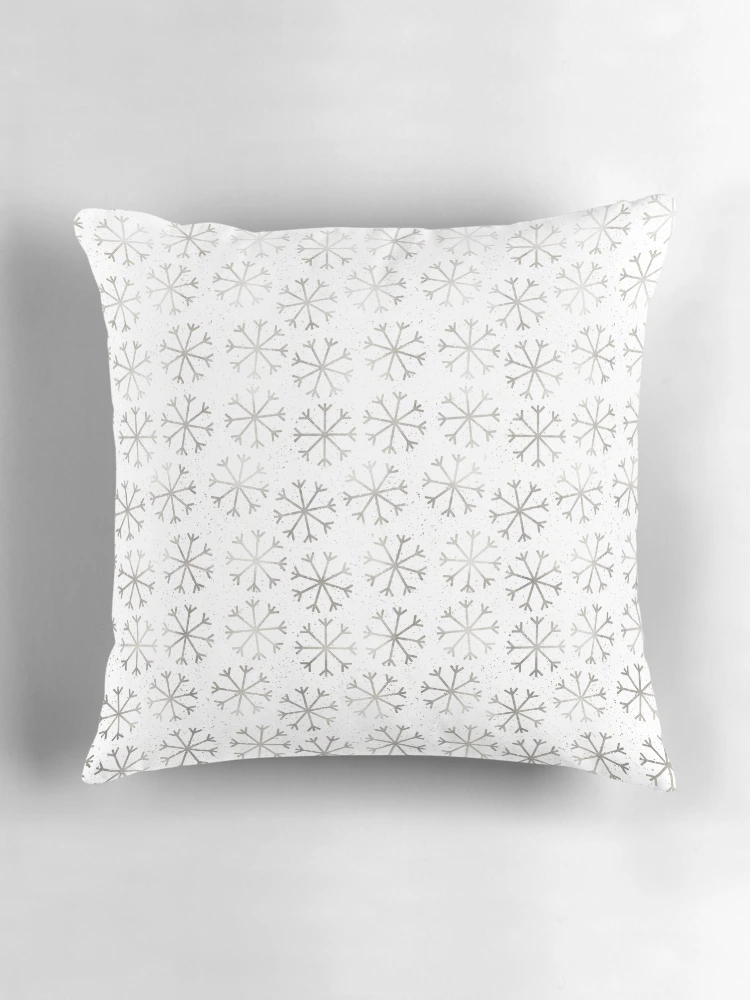 Thumbnail 3 of 4, Pillow, Winter Abstracts 15A designed and sold by Mandala Of Life.