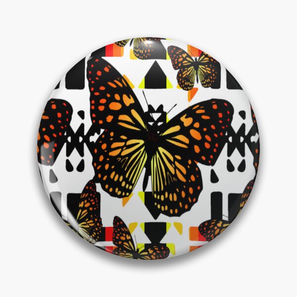 Item preview, White / Black / Fire Color  Native Butterfly Blanket Print  designed and sold by JMWCD.