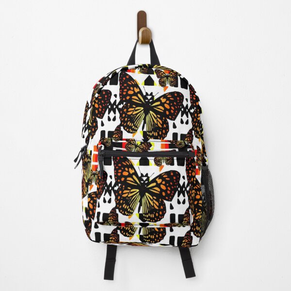 Item preview, White / Black / Fire Color Native Butterfly Blanket Print designed and sold by JMWCD.