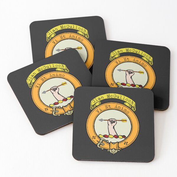 Item preview, McCulloch Clan Surname crest designed and sold by BagTown Clans.