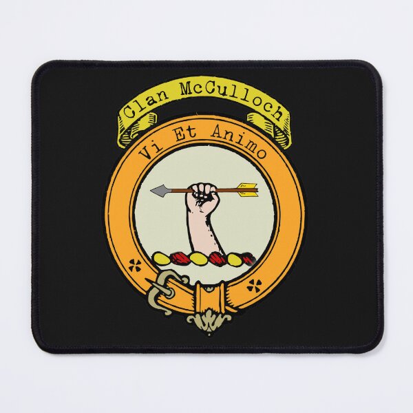 Item preview, McCulloch Clan Surname crest designed and sold by BagTown Clans.