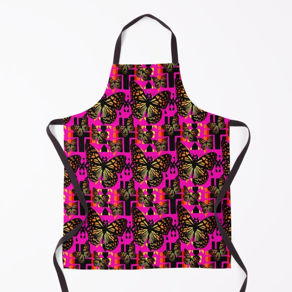 Item preview, Hot Pink / Black / Fire Color Native Butterfly Blanket Print designed and sold by JMWCD.
