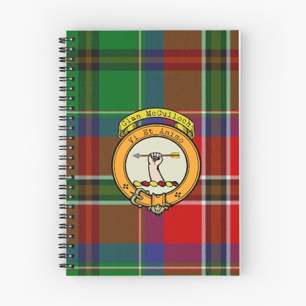 Item preview, McCulloch Scottish Tartan and Crest designed and sold by BagTown Clans.