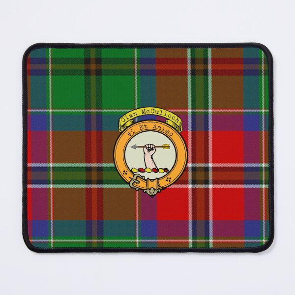 Item preview, McCulloch Scottish Tartan and Crest designed and sold by BagTown Clans.