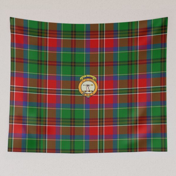 Item preview, McCulloch Scottish Tartan and Crest designed and sold by BagTown Clans.