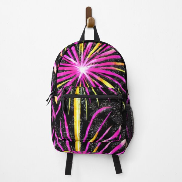 Item preview, Sparkle Fireworks on Black Velvet Background AI Seamless Pattern designed and sold by KLP-Magick.