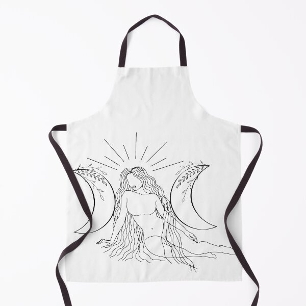 Item preview, Triple Moon Goddess - A pagan illustration designed and sold by Annalee Beer.