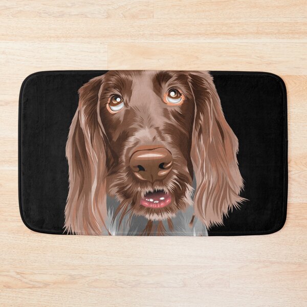 Item preview, cute brown dog illustration designed and sold by AmsaOza.