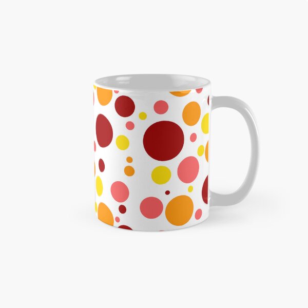 Item preview, Fiery Polka Dots designed and sold by LapillusDesigns.