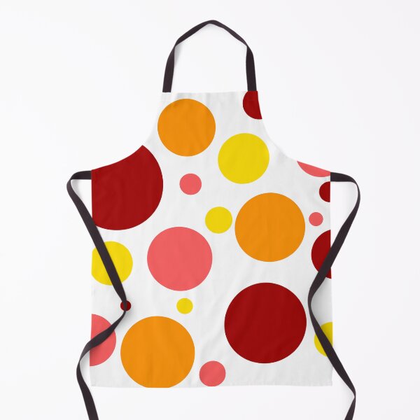 Item preview, Fiery Polka Dots designed and sold by LapillusDesigns.