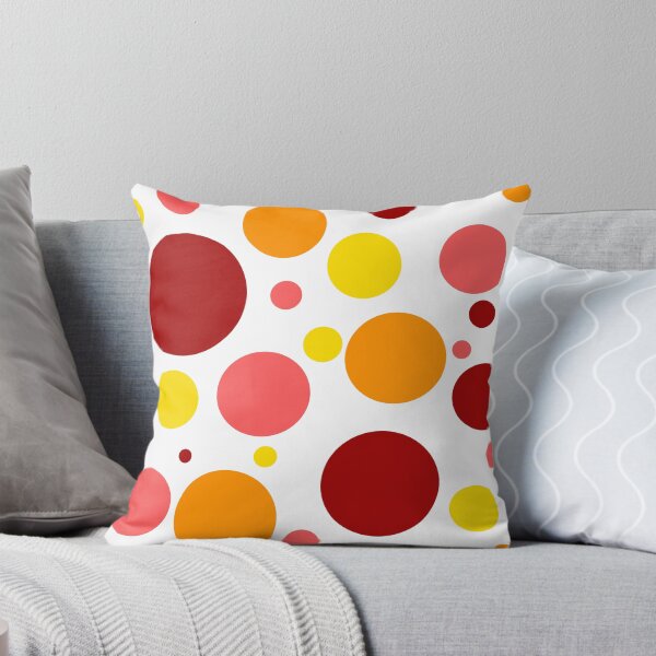 Item preview, Fiery Polka Dots designed and sold by LapillusDesigns.