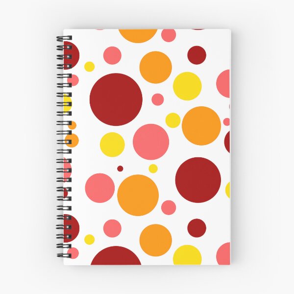Item preview, Fiery Polka Dots designed and sold by LapillusDesigns.