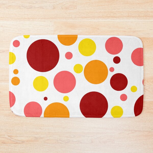 Item preview, Fiery Polka Dots designed and sold by LapillusDesigns.
