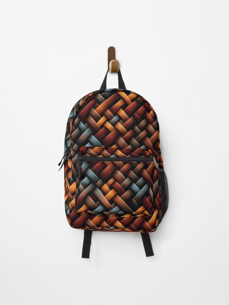 Thumbnail 1 of 3, Backpack, Basket Weave Pattern designed and sold by BuraxisDesigns.