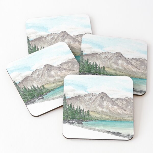 Item preview, Remarkables from Kelvin Peninsula Watercolour designed and sold by Tom Napper Design.