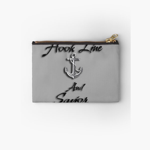 Item preview, Christian Design with anchor and Text "Hook Line and Savior" designed and sold by Art4Christ.