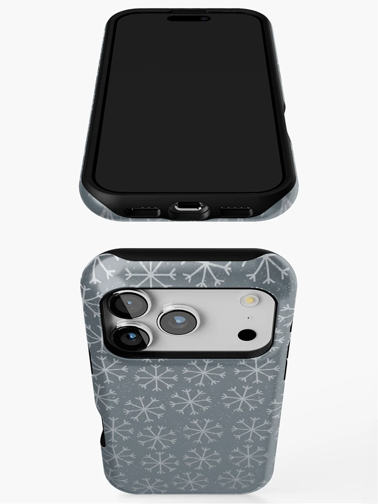 Thumbnail 3 of 4, iPhone Case, Winter Abstracts 15B designed and sold by Mandala Of Life.