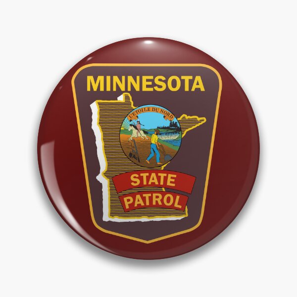 Item preview, Minnesota State Patrol - Police Logo Shield, Emblem, patch designed and sold by Osprey Tees.