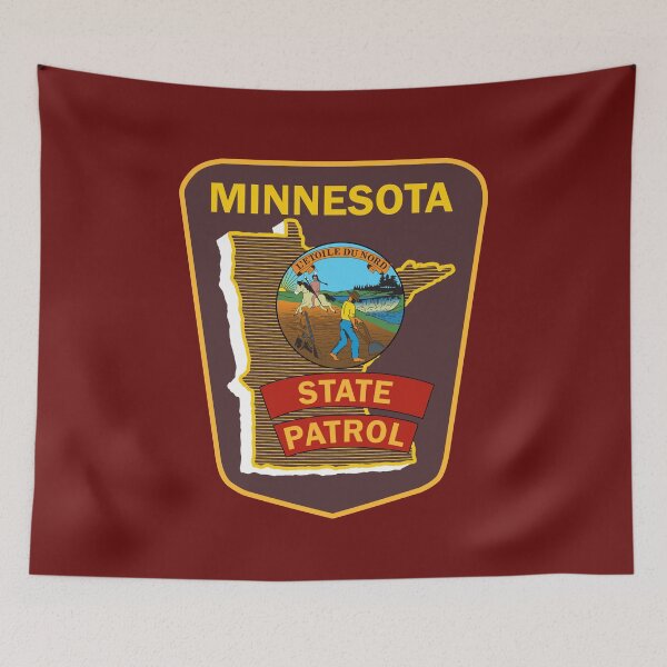 Item preview, Minnesota State Patrol - Police Logo Shield, Emblem, patch designed and sold by Osprey Tees.