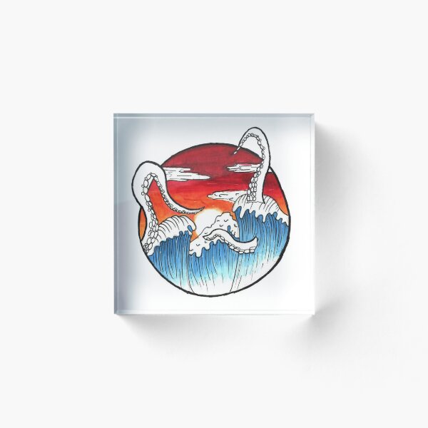 Item preview, Sunset Waters designed and sold by Cloud Might_Art.