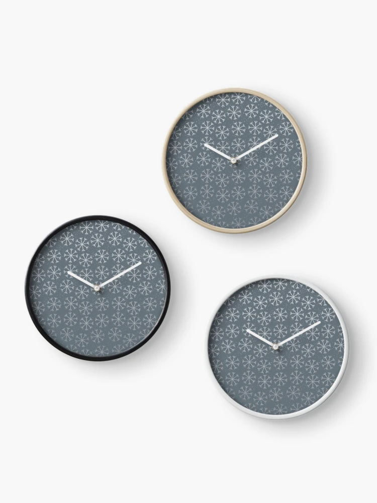 Thumbnail 3 of 4, Clock, Winter Abstracts 15B designed and sold by Mandala Of Life.