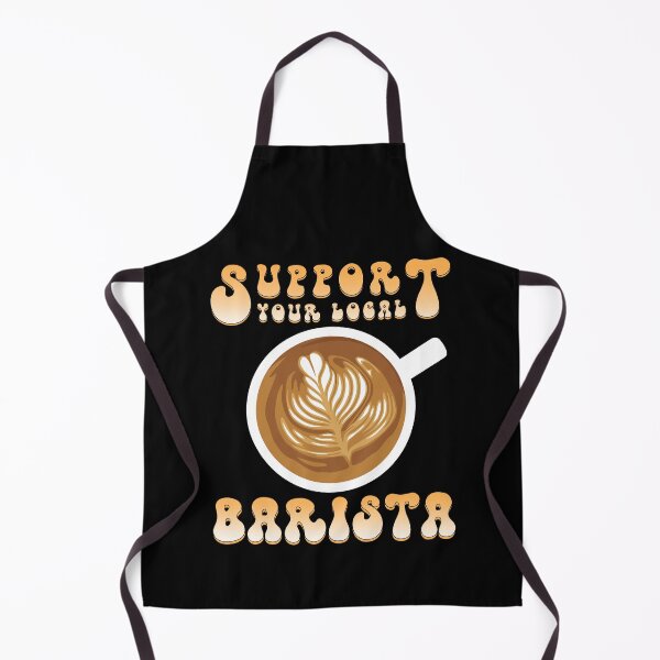 Item preview, Support your local Barista designed and sold by MythicalSticker.