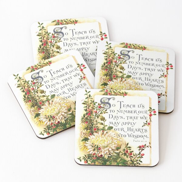 Item preview, So Teach Us To Number Our Days,  Psalm 90:12. designed and sold by Pictures With A Message.