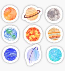 Pegatina Planetas