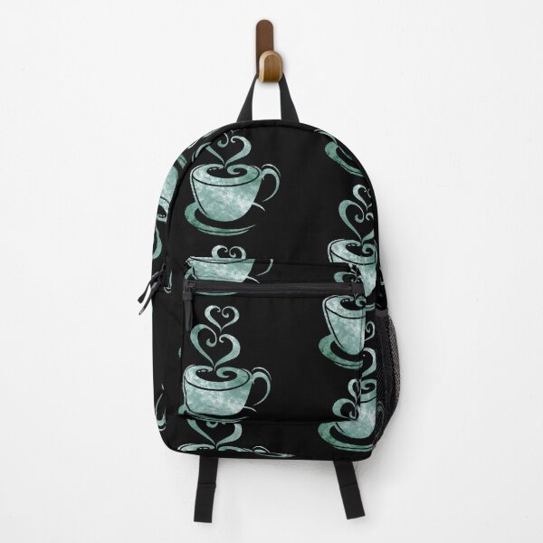 Item preview, For The Love Of Coffee Watercolor Silhouette Of Cup And Heart Art II designed and sold by Irina Sztukowski.