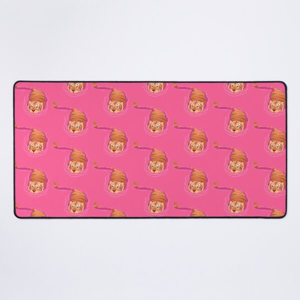 Item preview, Swimming Tiger (Pink) designed and sold by WhitetailGfx.