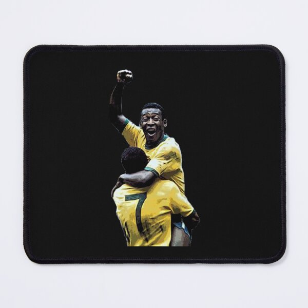 Item preview, Pele and Jaizinho football Brazil designed and sold by LindaHempelnb.