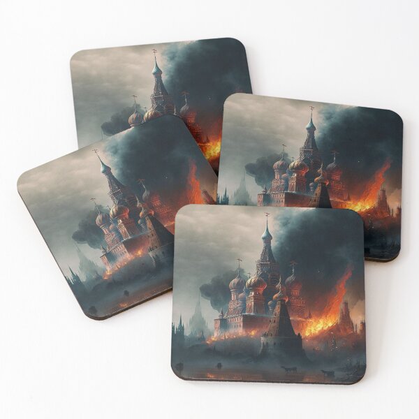 Item preview, Château en Russie, incendie sur les tours slaves designed and sold by Paradigme.