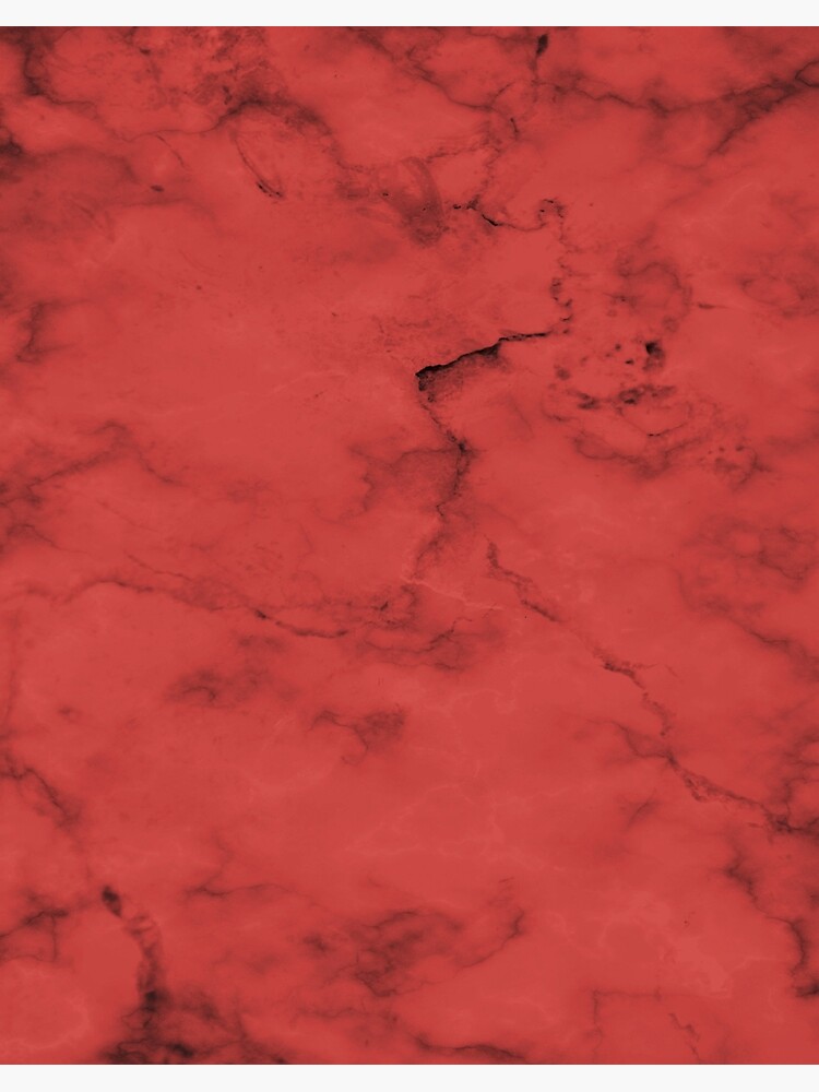 Lámina rígida «Patrón de mármol rojo pastel» de IN3PIRED | Redbubble