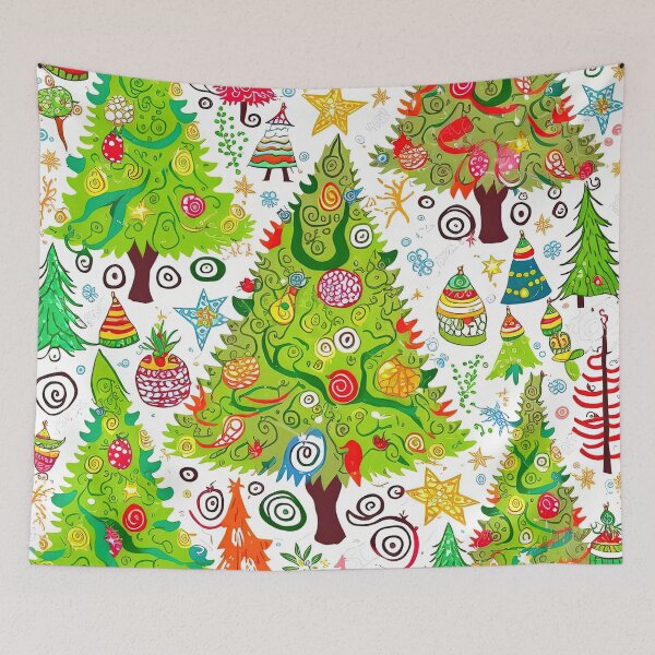 Item preview, Gorgeous Christmas Trees designed and sold by pugmom4.