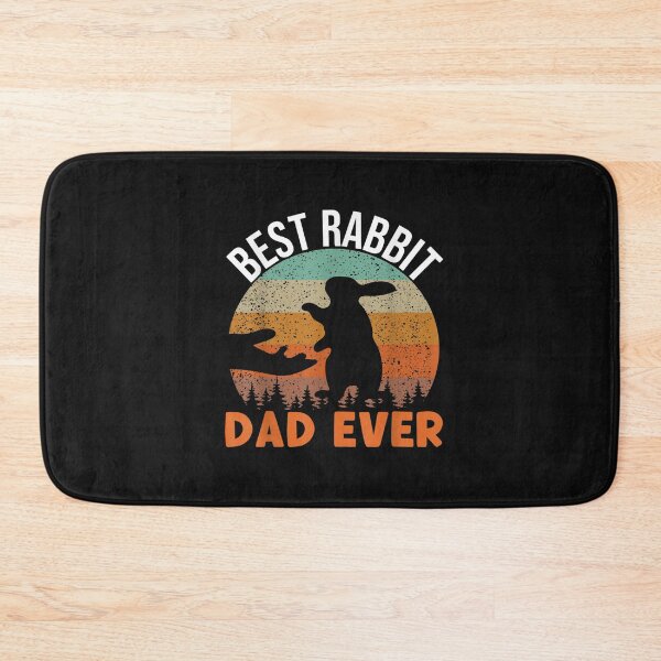 Item preview, Best Rabbit Dad Ever funny daddy T-Shirt designed and sold by Baron-Hagen.