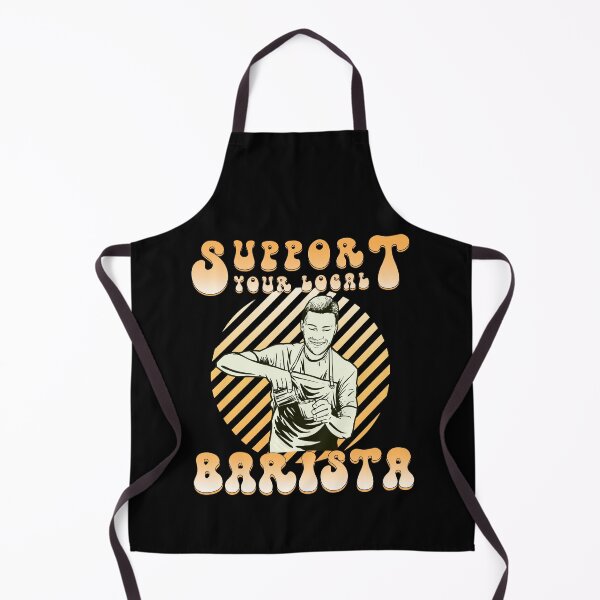 Item preview, Support your local Barista designed and sold by MythicalSticker.