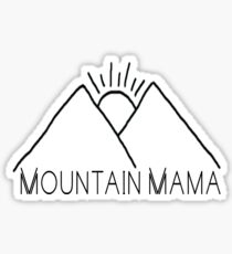 Mountain Mama Sticker