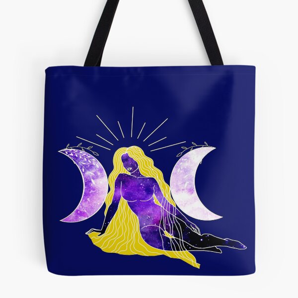 Item preview, Triple Moon Goddess - A pagan illustration designed and sold by Annalee Beer.