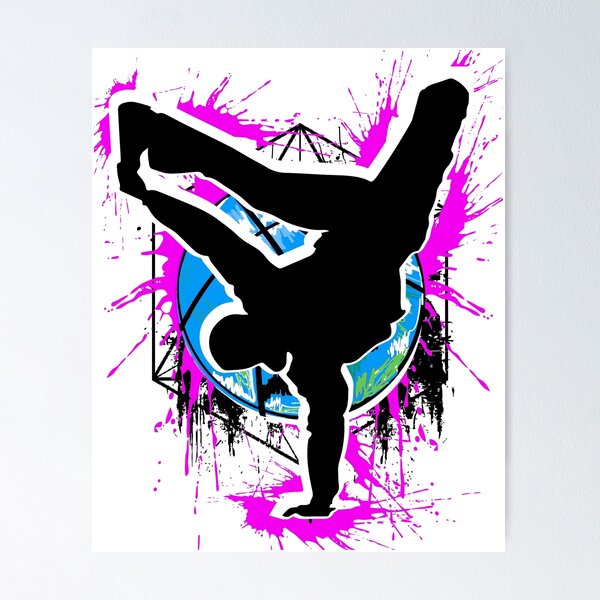 Item preview, Breakdance - Breakdancer - Breakdancing B-Boy - Streetdance designed and sold by BabyYodaSticker.